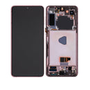 Samsung Galaxy S21 Plus 5G (G996) OLED Screen Assembly Replacement With Frame (Refurbished) (Phantom Violet)
