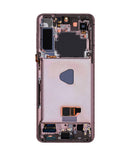 Samsung Galaxy S21 Plus 5G (G996) OLED Screen Assembly Replacement With Frame (Refurbished) (Phantom Violet)