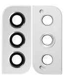 Samsung Galaxy S22 / S22 Plus Back Camera Glass Lens and Cover Bezel Ring (All Colors)