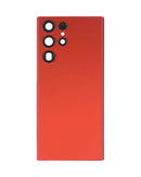 Samsung Galaxy S22 Ultra Battery Back Cover Glass Glass With Camera Lens Replacement (All Colors)