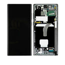 Samsung Galaxy S22 Ultra OLED Screen Assembly Replacement With Frame (Refurbished) (Graphite)