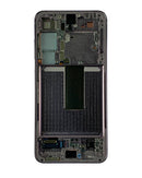 Samsung Galaxy S23 5G OLED Screen Assembly Replacement With Frame (Refurbished) (Lavender)