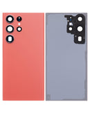 Samsung Galaxy S23 Ultra 5G Back Glass Cover Replacement With Camera Lens (Aftermarket) (All Colors)