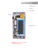 Samsung Galaxy S7 OLED Screen Assembly Replacement With Frame (US Version) (Refurbished) (Black Onyx)