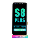 Samsung Galaxy S8 Plus OLED Screen Assembly Replacement Without Frame (Refurbished) (All Colors)