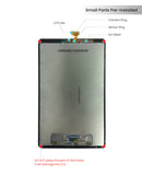 Samsung Galaxy Tab A 10.5 (SM-T590) LCD Screen Assambly Replacement (Black)