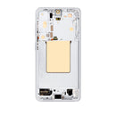 Samsung Galaxy S26 5G OLED Screen Assembly Replacement With Frame (Refurbished) (White)
