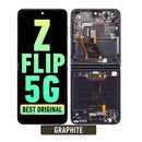 Samsung Galaxy Z Flip 5 5G OLED Screen Assembly Replacement With Frame (Service Pack) (Graphite)