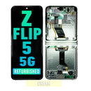 Samsung Galaxy Z Flip 5 5G OLED Screen Assembly Replacement With Frame (Refurbished) (Cream)