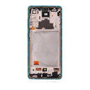 Samsung Galaxy A72 5G (A726 2021) OLED Screen Assembly Replacement With Frame (Refurbished) (Awesome Blue)