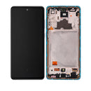 Samsung Galaxy A72 5G (A726 2021) OLED Screen Assembly Replacement With Frame (Refurbished) (Awesome Blue)