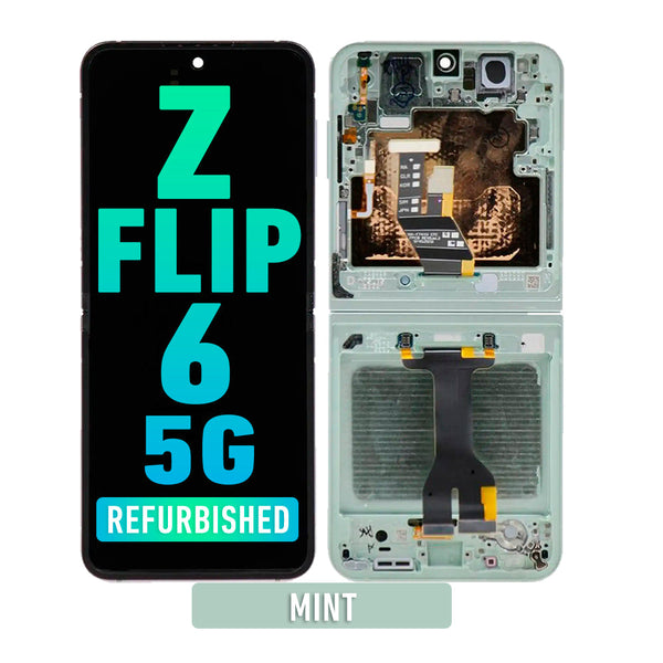Samsung Galaxy Z Flip 6 5G OLED Screen Assembly Replacement With Frame Samsung Galaxy Z Flip 6 5G OLED Screen Assembly Replacement With Frame