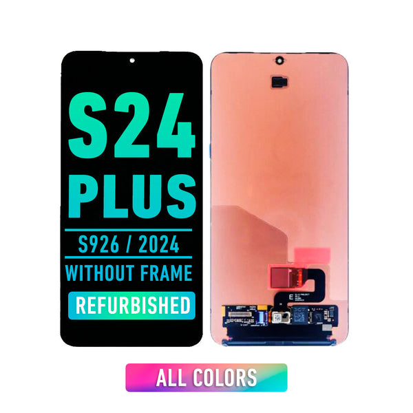 Samsung Galaxy S24 Plus 5G OLED Screen Assembly Replacement Without Frame (Refurbished) (All Colors)