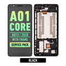 Samsung Galaxy A01 Core (A013/2020) LCD Screen Assembly Replacement With Frame (Refurbished)
