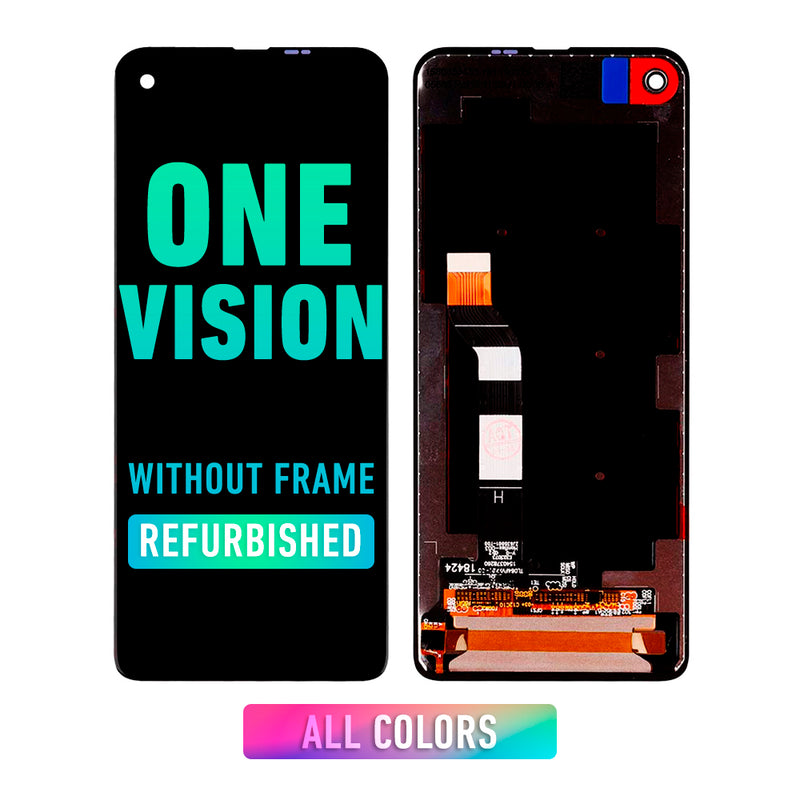 Motorola One Vision / P50 / One Action LCD Screen Assembly Replacement Without Frame (Refurbished) (All Colors)