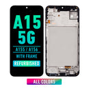 Samsung Galaxy A15 4G (A155 / 2023) / A15 5G (A156 / 2023) OLED Screen Assembly Replacement With Frame (Refurbished) (All Colors) (US / INT Version)