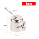 Kaigexin 850 Universal Hot Air Gun Head Short Welding Nozzle