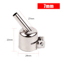 Kaigexin 850 Universal Hot Air Gun Head Short Welding Nozzle