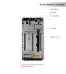 T-Mobile Revvl Plus (C3701A) LCD Screen Assembly Replacement With Frame (Black)
