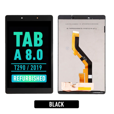 Samsung Galaxy Tab A 8.0 (T290 / T295) LCD Screen Assembly Replacement With Digitizer (Refurbished)(WIFI VERSION)(Black)