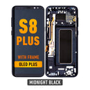 Samsung Galaxy S8 Plus LCD  Screen Assembly Replacement With Frame (OLED PLUS) (Midnight Black)