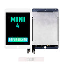 iPad Mini 4 LCD Screen Assembly Replacement With Digitizer (Sleep / Wake Sensor Flex Pre-Installed) (Refurbished Premium) (White)