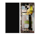 Samsung Galaxy Note 20 Ultra 5G OLED Screen Assembly Replacement With Frame (Refurbished) (Mystic White)