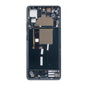 Motorola Edge 30 Fusion (XT2243 / 2022) OLED Assembly With Frame (Refurbished) (Cosmic Gray)