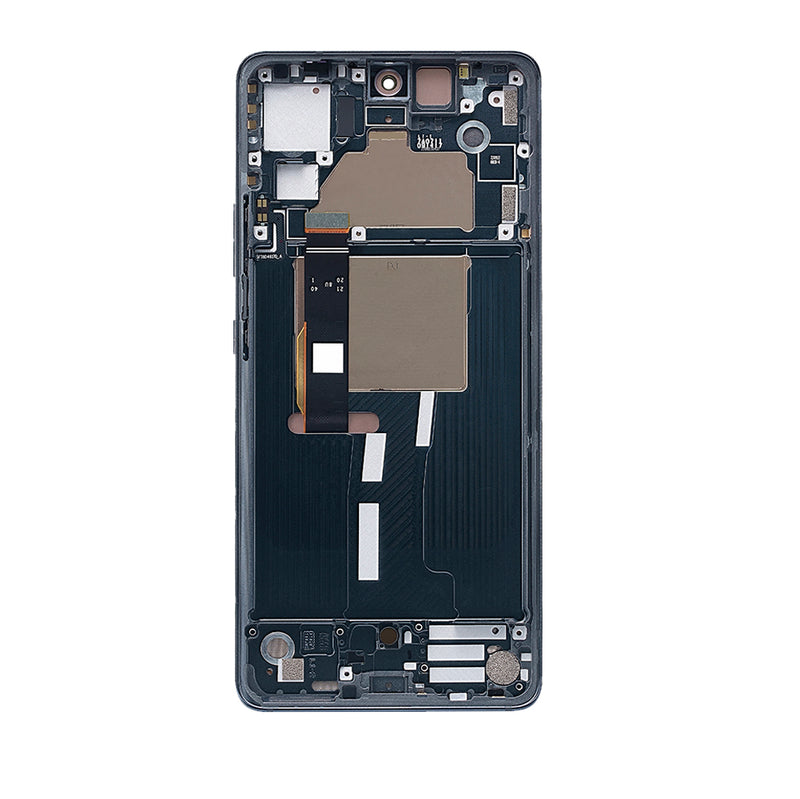 Motorola Edge 30 Fusion (XT2243 / 2022) OLED Assembly With Frame (Refurbished) (Cosmic Gray)