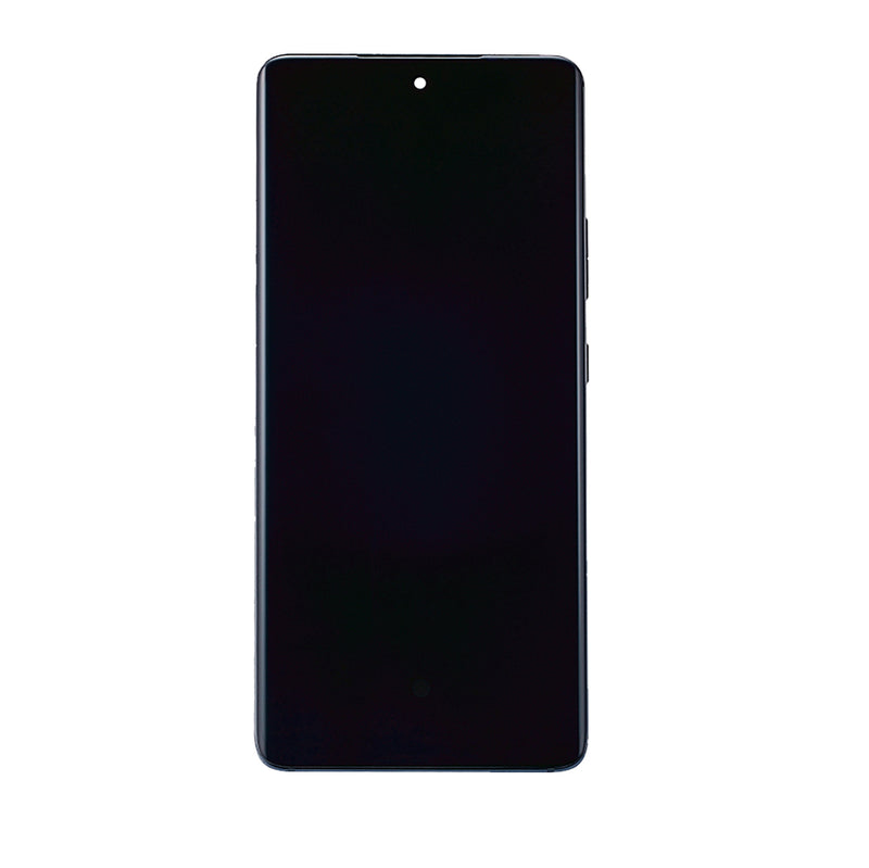 Motorola Edge 30 Fusion (XT2243 / 2022) OLED Assembly With Frame (Refurbished) (Cosmic Gray)