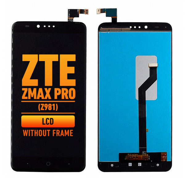 ZTE ZMax Pro Z981 LCD Screen Assembly Replacement Without Frame