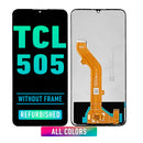 TCL 505 LCD Screen Assembly Replacement Without Frame (Refurbished) (All Colors)