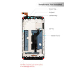 ZTE ZMax Pro Z981 LCD Screen Assembly Replacement With Frame