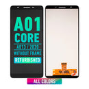 Samsung Galaxy A01 Core (A013/2020) LCD Screen Assembly Replacement Without Frame (Refurbished)