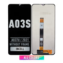 Samsung Galaxy A03s (A037U / 2021) LCD Screen Assembly Replacement Without Frame (INCELL) (Black)