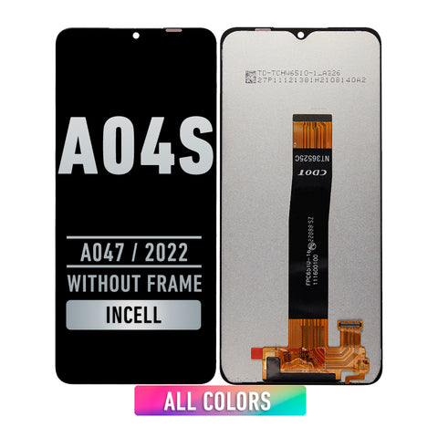 Samsung Galaxy A04s (A047 / 2022) LCD Screen Assembly Replacement Without Frame (INCELL) (All Colors)