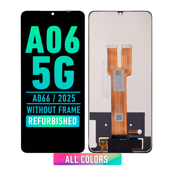 Samsung Galaxy A06 5G (A066 / 2025) LCD Screen Assembly Replacement Without Frame (Refurbished) (All color)