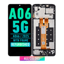 Samsung Galaxy A06 5G (A066 / 2025) LCD Screen Assembly Replacement With Frame (Refurbished) (All color)
