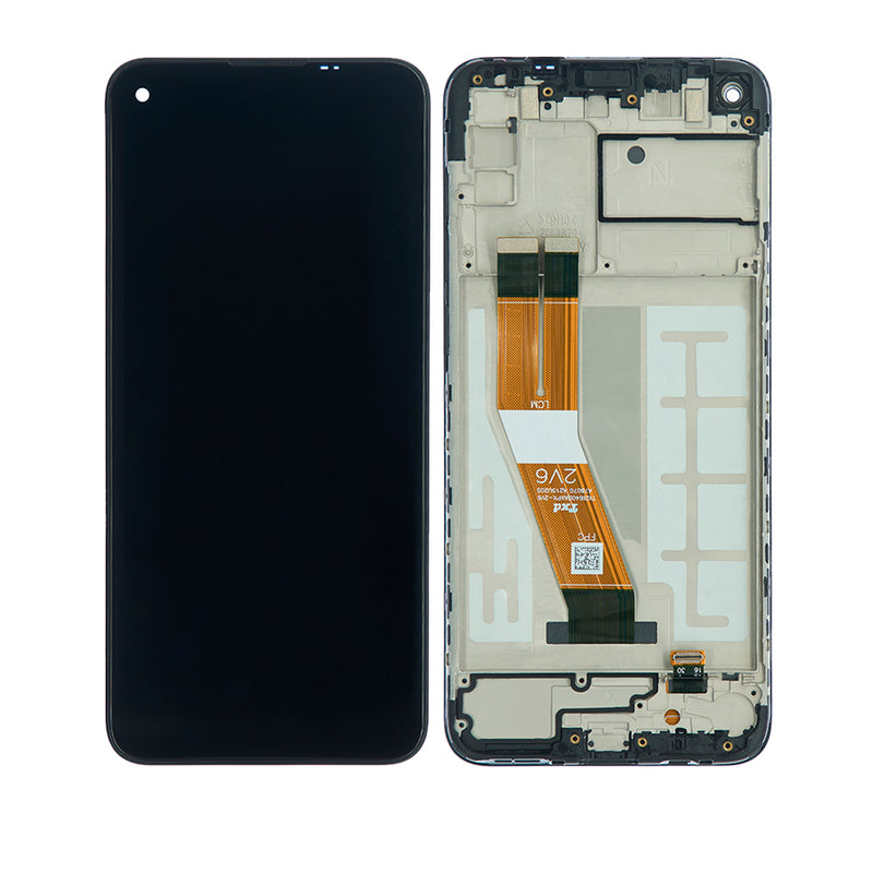 Samsung Galaxy A11 (A115U / A115A 2020) M11 (M115 / 2020) LCD Screen Assembly Replacement With Frame (159.5) (US Version) (OLED PLUS) (All Colors)