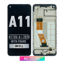 Samsung Galaxy A11 (A115U / A115A 2020) LCD Screen Assembly Replacement With Frame (161.5) (US Version) (INCELL) (All Colors)