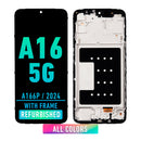 Samsung Galaxy A16 5G (A166 / 2024) LCD Screen Assembly Replacement With Frame (Refurbished) (All color)
