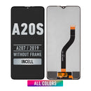 Samsung Galaxy A20s (A207 / 2019) LCD Screen Assembly Replacement Without Frame (INCELL) (All Colors)