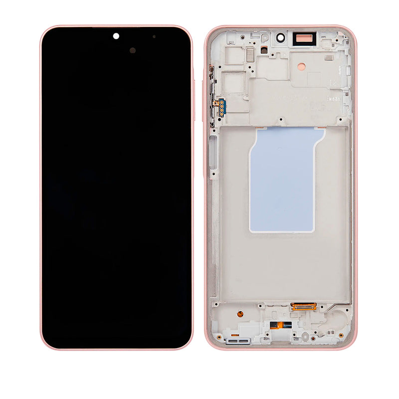 Samsung Galaxy A26 5G (A266 / 2025 ) OLED Screen Assembly Replacement With Frame (Refurbished) (Peach Pink)