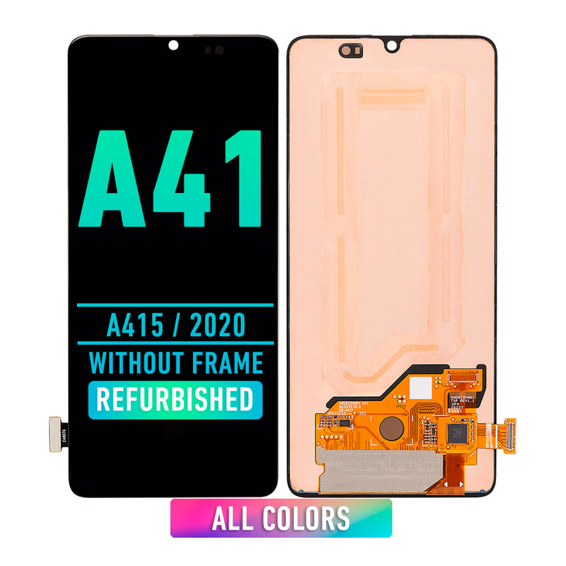 Samsung Galaxy A41 (A415 / 2020) LCD Screen Assembly Replacement Without Frame (Refurbished) (All Colors)