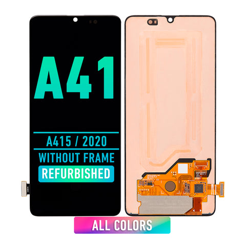 Samsung Galaxy A41 (A415 / 2020) LCD Screen Assembly Replacement Without Frame (Refurbished) (All Colors)