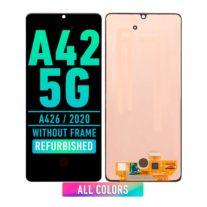 Samsung Galaxy A42 5G (A426 / 2020) OLED Screen Assembly Replacement Without Frame (Refurbished) (All Colors)