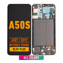 Samsung Galaxy A50s (A507 / 2019) LCD Screen Assembly Replacement With Frame (OLED PLUS) (All Colors)