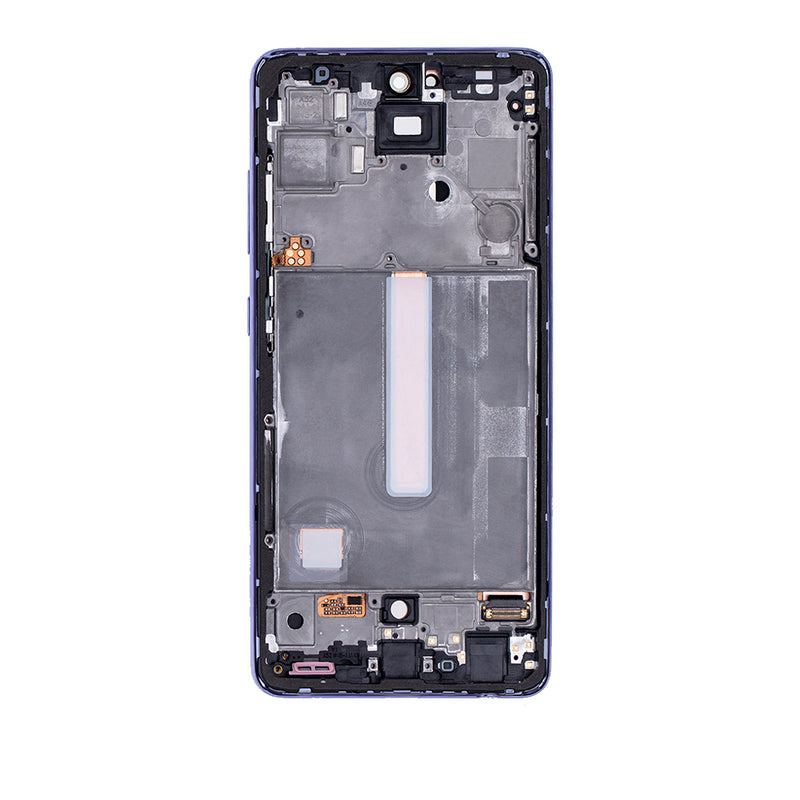 Samsung Galaxy A52 4G (A525 / 2021) (6.36") OLED Screen Assembly Replacement With Frame (OLED PLUS) (Awesome Violet)
