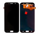 Samsung Galaxy A7 (A720 / 2017) OLED Screen Assembly Replacement With Frame (Refurbished) (Black)