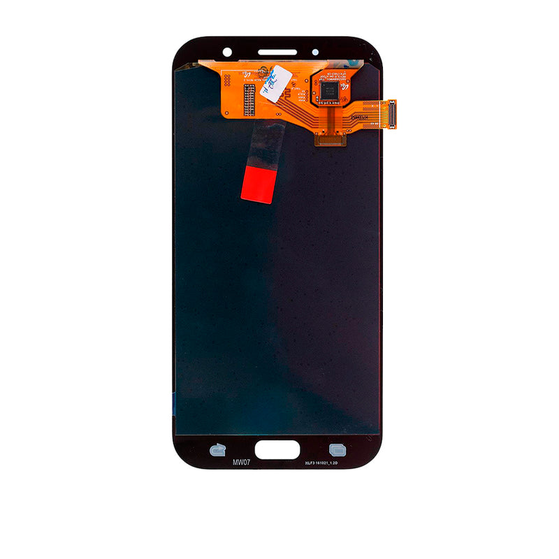 Samsung Galaxy A7 (A720 / 2017) OLED Screen Assembly Replacement With Frame (Refurbished) (Sky Blue)